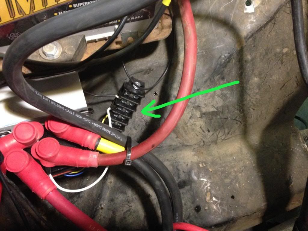 Custom winch wiring